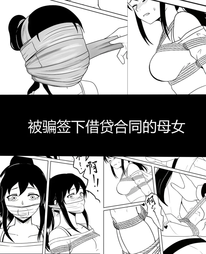 被骗签下借贷合同的母女预览图