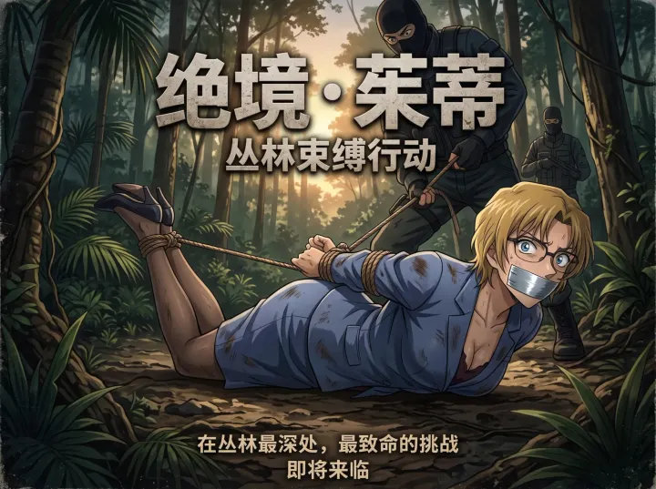 《名侦探柯南之黑衣绑架案》 第八章 茱蒂.斯泰琳 驷马 捆绑 揉胸 肉丝