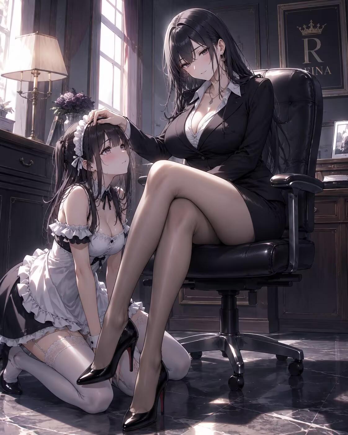 丝足女王的伪娘性奴封面
